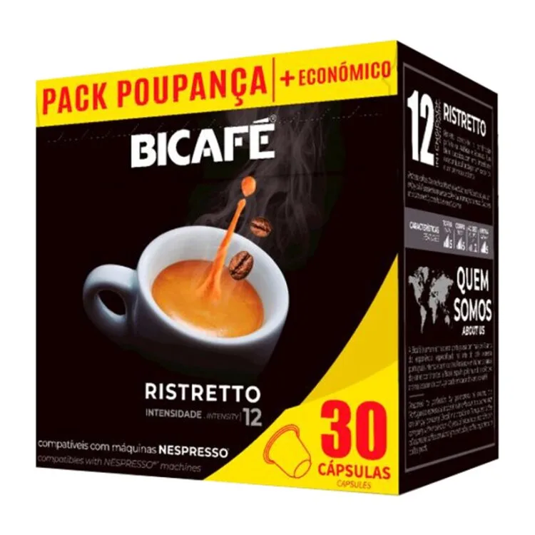 CÁPSULA BICAFE RISTRETTO NP 30CAP