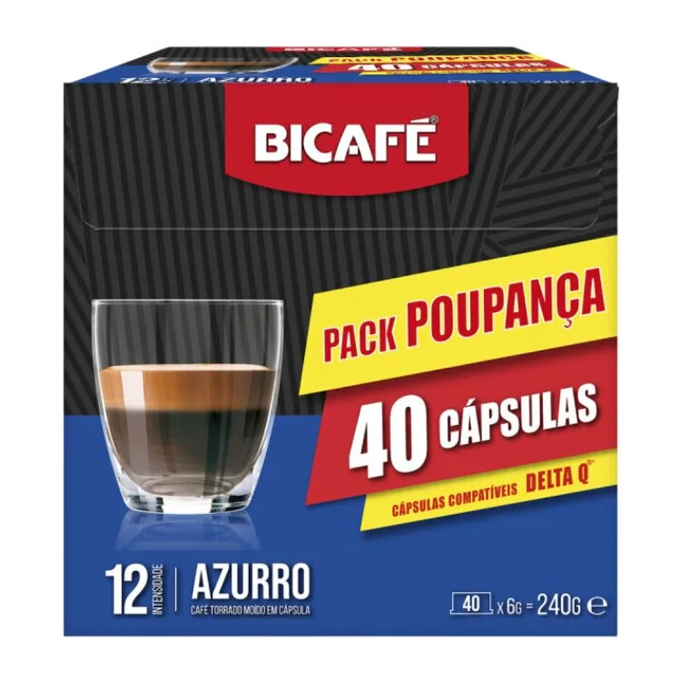CÁPSULA BICAFE AZZURRO DQ 40CAP