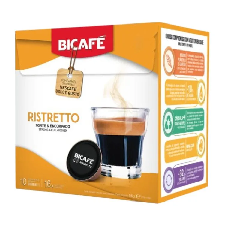 CÁPSULA BICAFE RISTRETO DG 16CAP