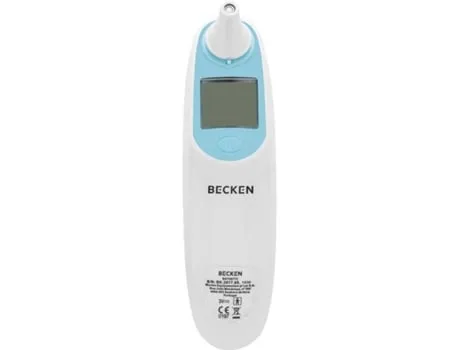 Termómetro de Ouvido/Testa BECKEN Bdt-2977C (Branco - Plástico ABS)