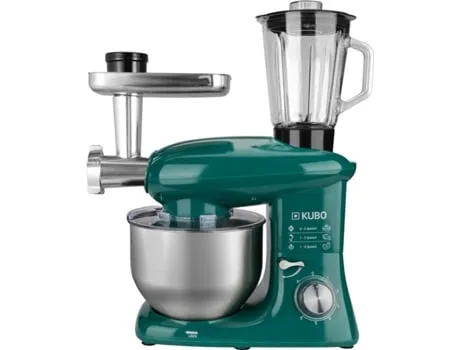 Robô de Cozinha KUBO KBKM4570 (6 L - 1400 W - 7 acessórios)