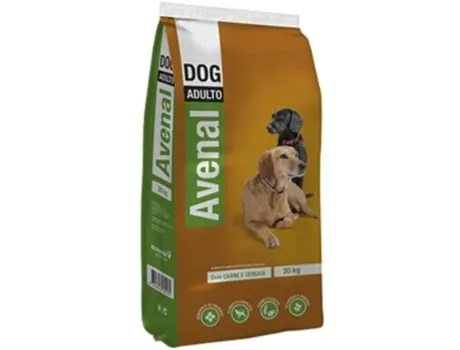 Ração Seca para Cão AVENAL Dog Adulto com Carne e Cereais (4kg)