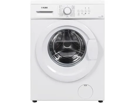 Máquina de Lavar Roupa KUBO KBWM8992 (6 kg - 1000 rpm - Branco)