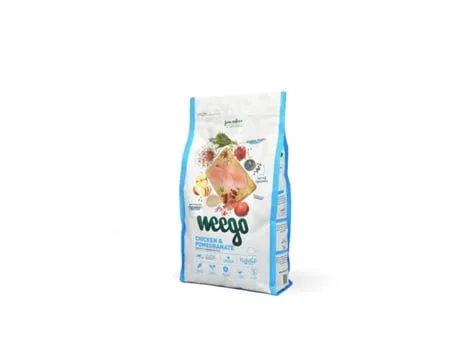 Ração Seca para Cães WEEGO Filhotes Frango e Pomegranade (400 g)