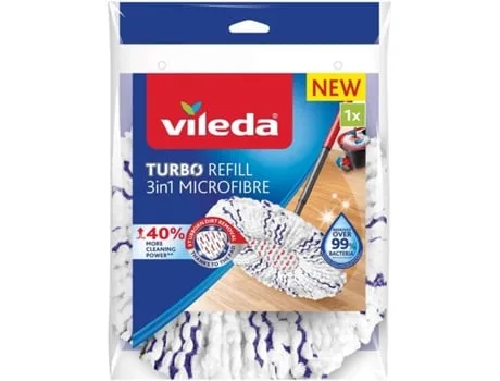 Sistema Esfregona e Balde VILEDA Turbo 3 em 1