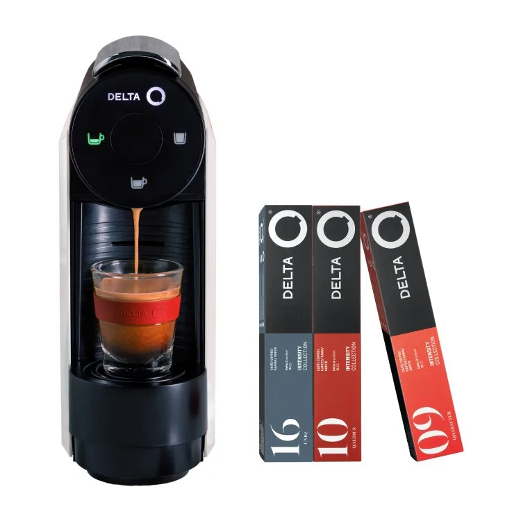 MÁQUINA CAFÉ CÁPSULAS DELTA MINIQOOL W KIT