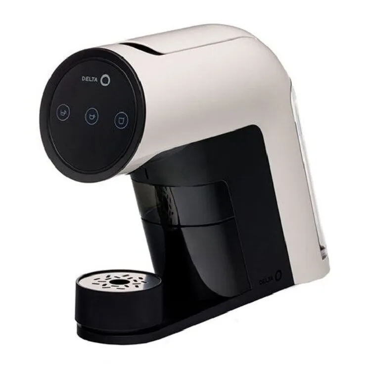 MÁQUINA CAFÉ CÁPSULAS DELTA ICONIQ WH KIT