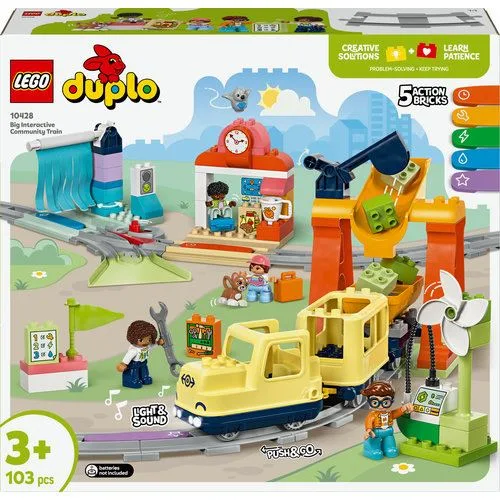 LEGO Duplo: Grande Comboio Comunitário Interativo - 10428