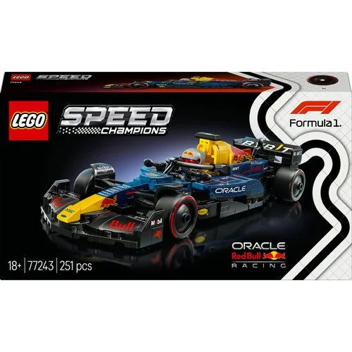 LEGO® Speed Champions 77243 - Carro de Corrida Oracle Red Bull Racing RB20 Fórmula 1®