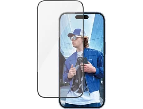 Película de Vidro para Ecrã Privacidade PANZERGLASS iPhone 16 2024 6.1'' - Ultra-Wide Fit