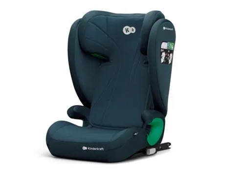 Cadeira Auto KINDERKRAFT Junior Fix 2 I-Size Harbor Blue 15-36 kg - 100-150 cm - Grupo 2,3