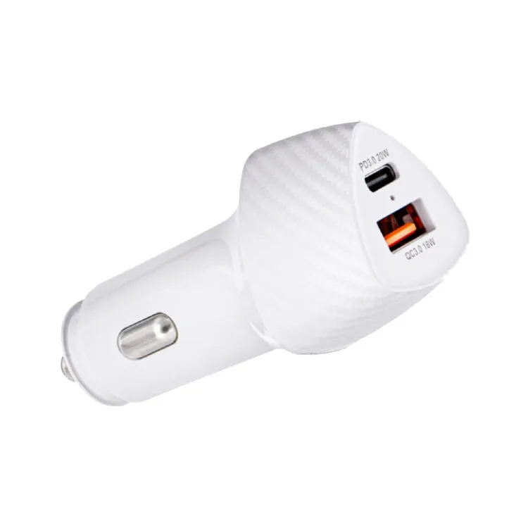 CARREGADOR FORCELL CARRO USB-C USB QC