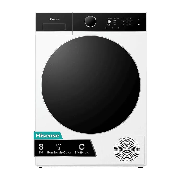MÁQUINA SECAR ROUPA HISENSE DH5I804BWCD