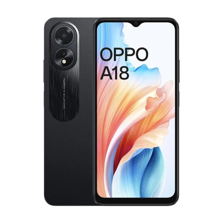 SMARTPHONE OPPO A18 128GB PRETO