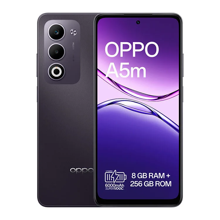 SMARTPHONE OPPO A5M 256GB PRETO