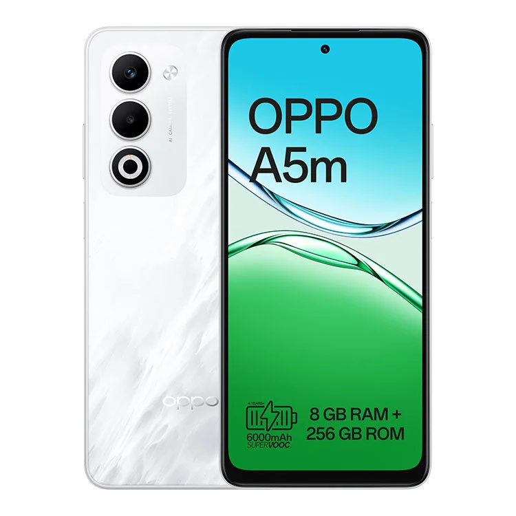 SMARTPHONE OPPO A5M 256GB BRANCO