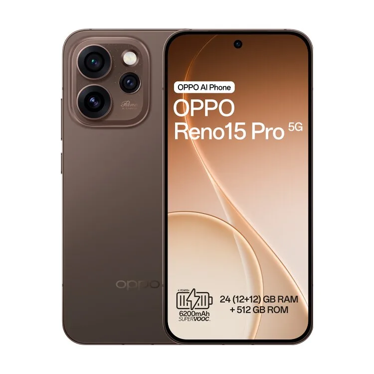 SMARTPHONE OPPO RENO15 PRO 512GB PRETO