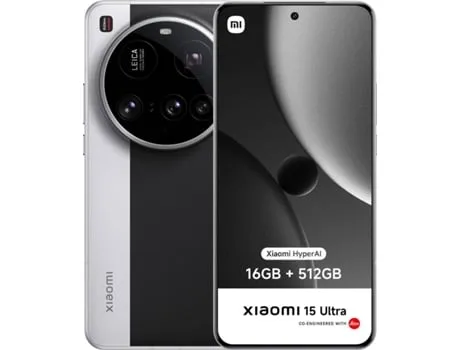Smartphone XIAOMI 15 Ultra (6.73'' - 16 GB - 512 GB - Prateado)