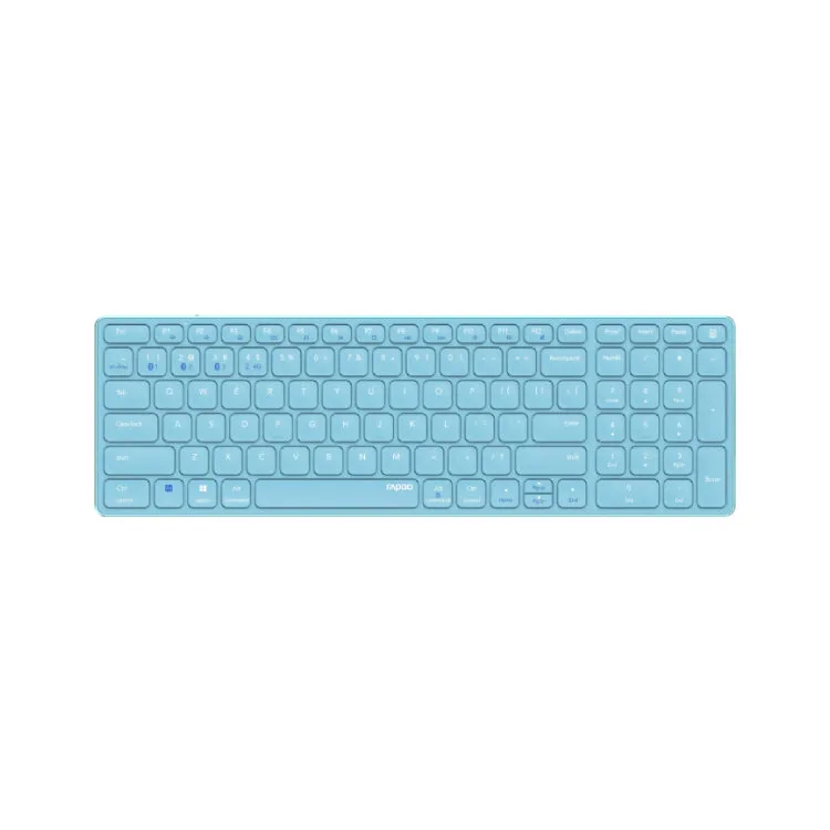 TECLADO RAPOO E9700M MULTI WIRELESS BLU