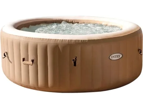 Spa Insuflável INTEX de Exterior Bolhas (795L - 196x71cm - Bege - PVC)