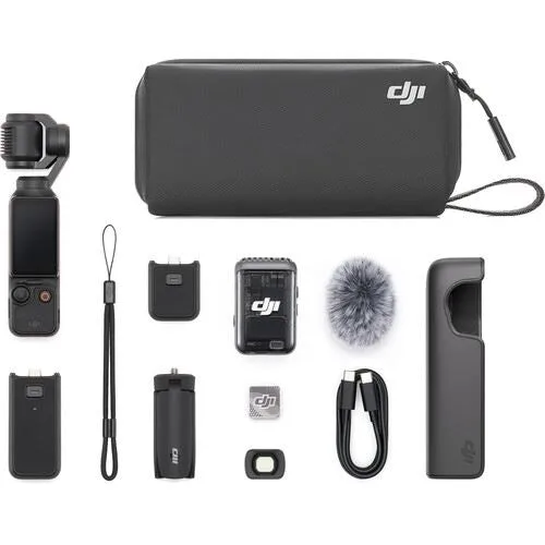 Action Cam DJI Osmo Pocket 3 Creator Combo (4K Full HD - Preto)
