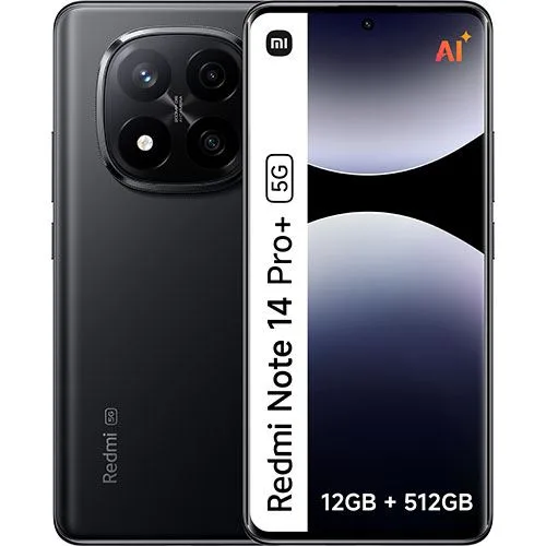 Xiaomi Redmi Note 14 Pro+ 5G - 512GB - Midnight Black