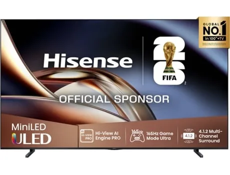 TV HISENSE 100U8Q (Mini LED 165Hz - 100'' - 253 cm - 4k Ultra HD - Smart TV)