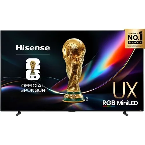TV HISENSE 116UXQ (RGB-Mini LED - 116'' - 293 cm - Ultra HD - Smart TV AI)