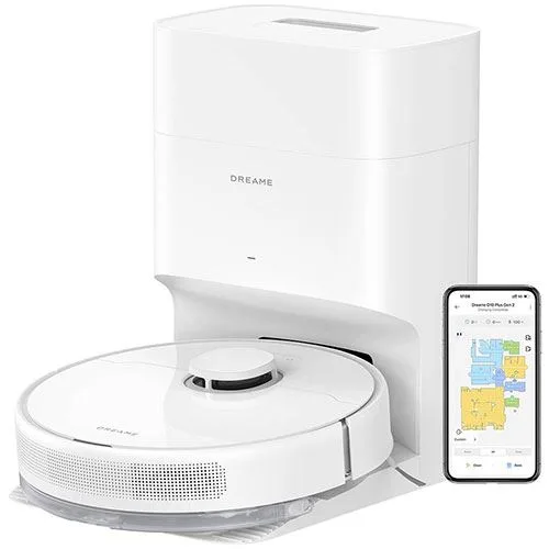 Aspirador Robô DREAME D10 Plus Gen 2 Mopa (Autonomia: 285 min - Branco)