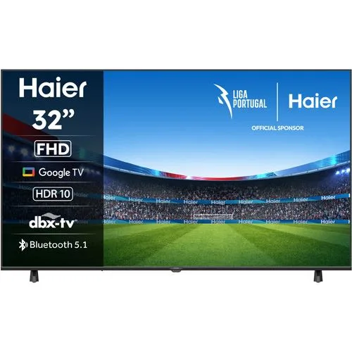 Smart TV Haier 32" LED Full HD H32K85FFX Google TV - 81cm