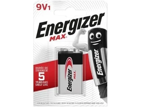 Pilha ENERGIZER Max Alkaline 9V