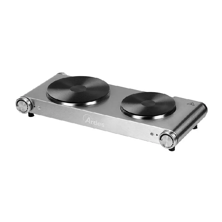 Placa Portátil ARDES 2 ZONA (Elétrica - Inox)