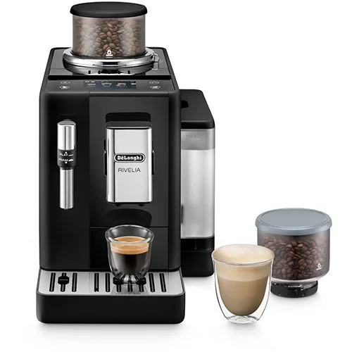 Máquina de Café Automática DELONGHI Rivelia EXAM440.35.B (19 bar - 13 Níveis de moagem)