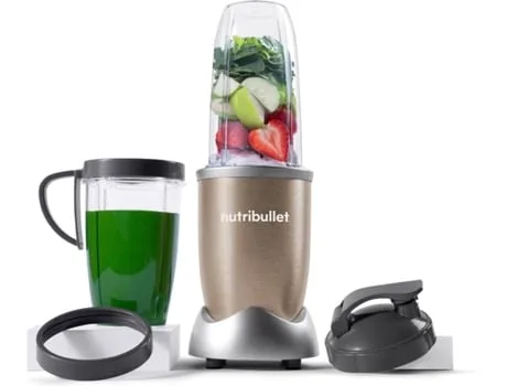 Liquidificador NUTRIBULLET Personal Blender Pro NB907CP (900 W - 0.946 L - Dourado)