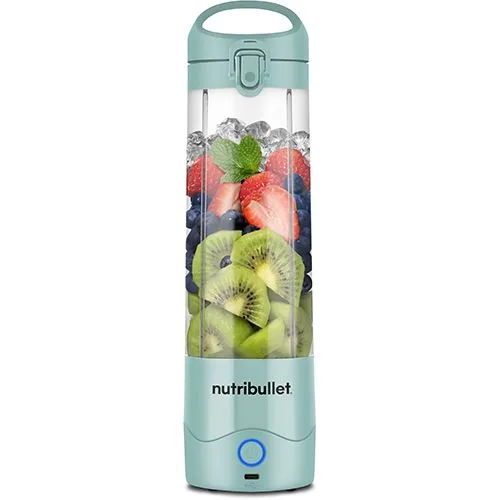 Liquidificador Portátil NUTRIBULLET Portable NBP003LBL (0,475 L - Azul claro)