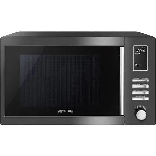 Micro-ondas com Grill Smeg MOE25B Universal | 26 L | 900 W | Inox Escuro