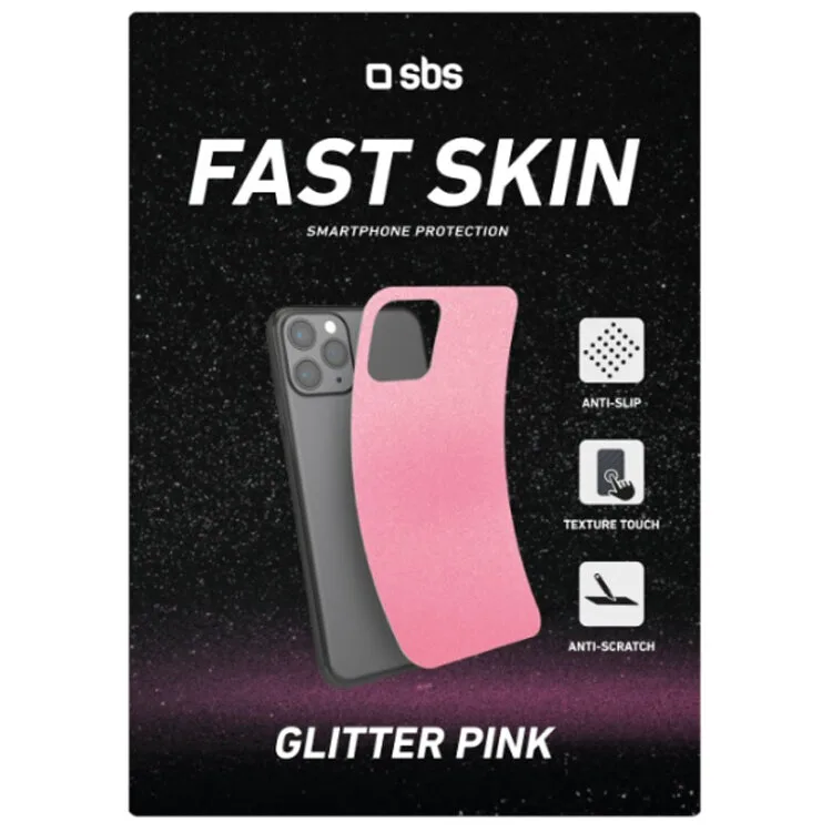 SBS FAST SKIN BACK GLITTER PINK