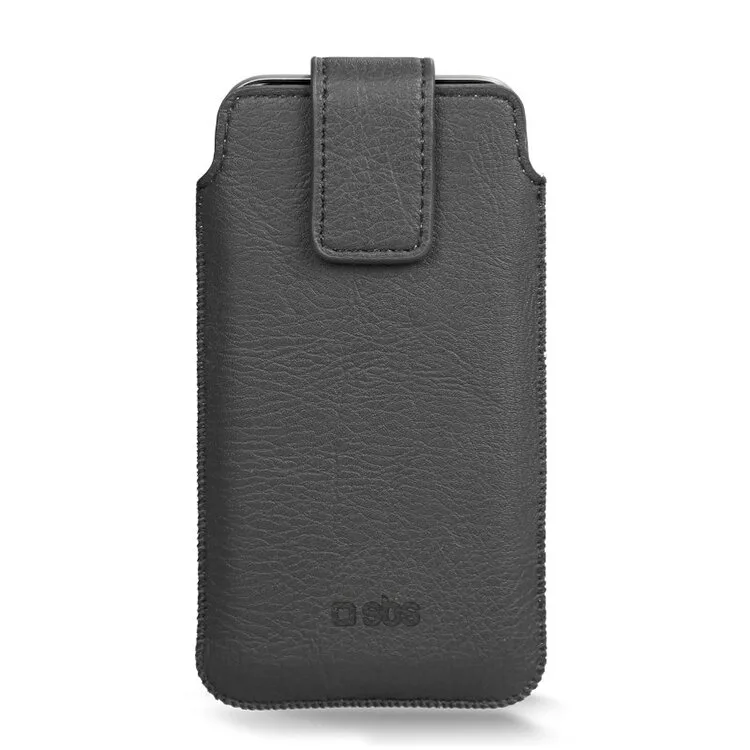CAPA TELEMÓVEL SBS UNIVERSAL XL PRETA