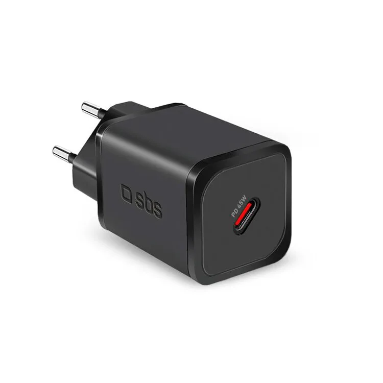 CARREGADOR TELEMÓVEL SBS USB-C 45W