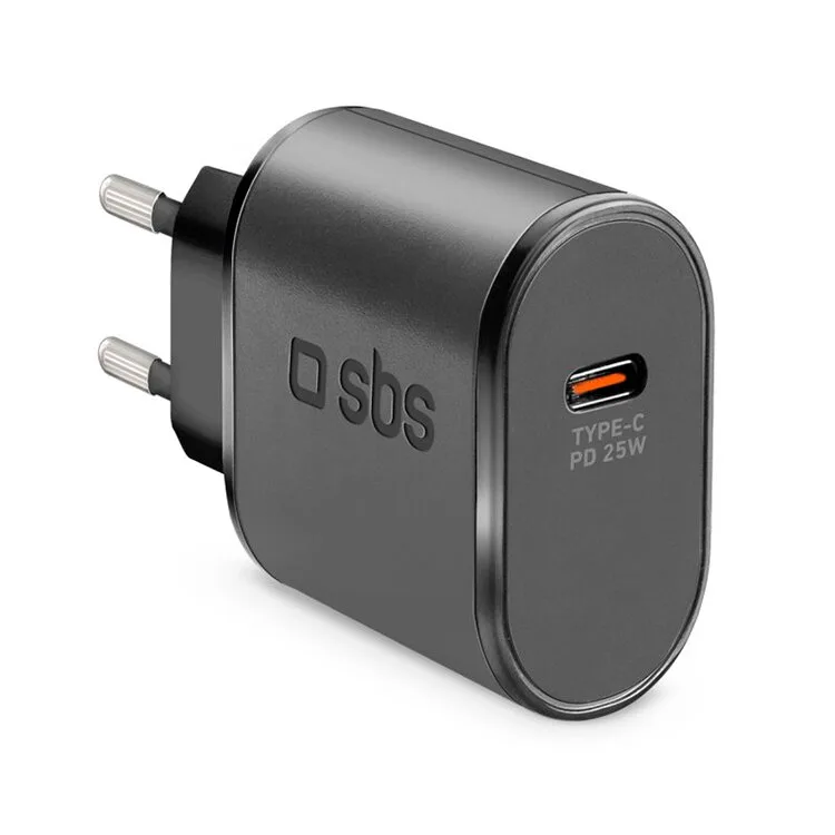 CARREGADOR TELEMÓVEL SBS USB-C PD 25W