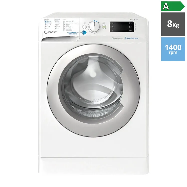 MÁQUINA LAVAR ROUPA INDESIT BWE81496XWSV