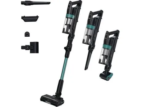 Aspirador Vertical Hoover HF1P10PX 011 HF1 Plus Pet Flexi | 14,8 V | 45 Min. | Preto | Azul turquesa