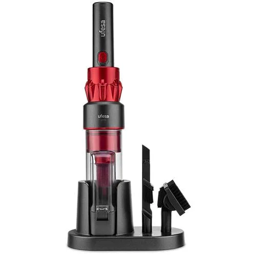 Aspirador de Mão UFESA UH5 (Autonomia: 20 min - 140 ml - Preto e Vermelho)