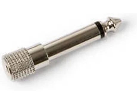 Adaptador Áudio FONESTAR (Jack 3.5mm - Jack 6.3mm)