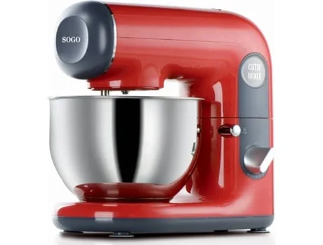Batedeira com Taça SOGO BAT-SS-14510 (1000 W - Taça 5 L - Vermelho)
