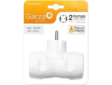 Adaptador GARZA 434000 (2 Tomadas)