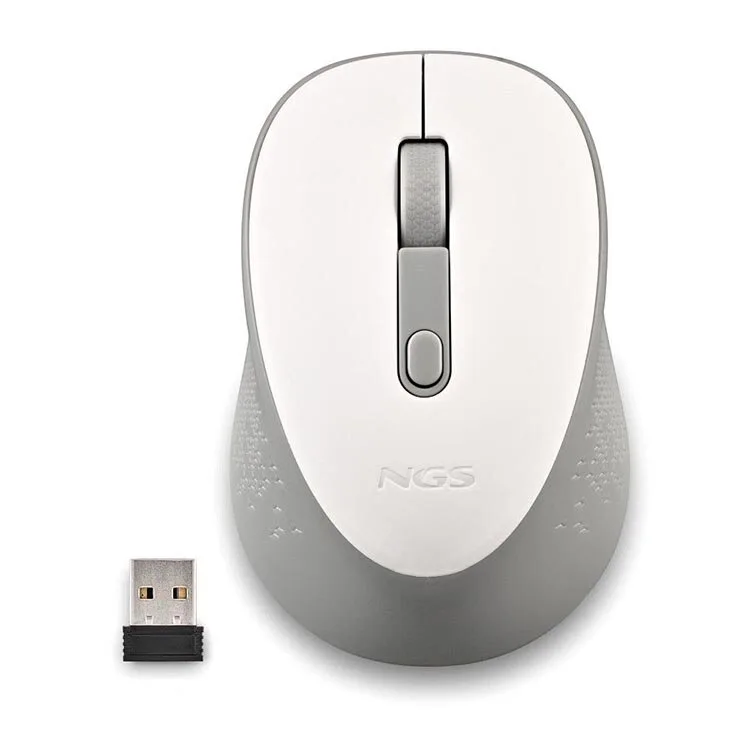 RATO NGS DEW BRANCO WIRELESS