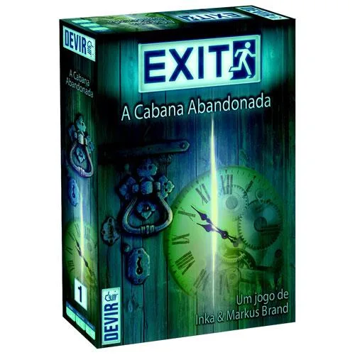 Jogo de Tabuleiro DEVIR EXIT: A Cabana Abandonada (Idade Mínima: 12 - Nível Dificuldade: Intermédio)
