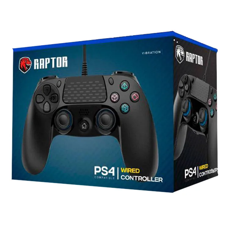 COMANDO PS4 COM FIO RAPTOR