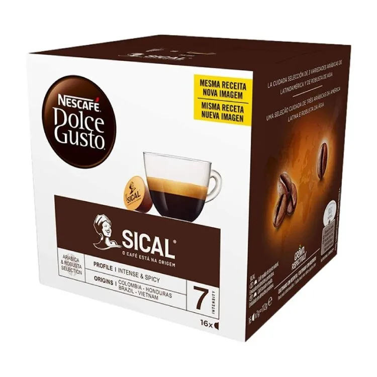 CÁPSULA DOLCE GUSTO ESP SICAL 16C